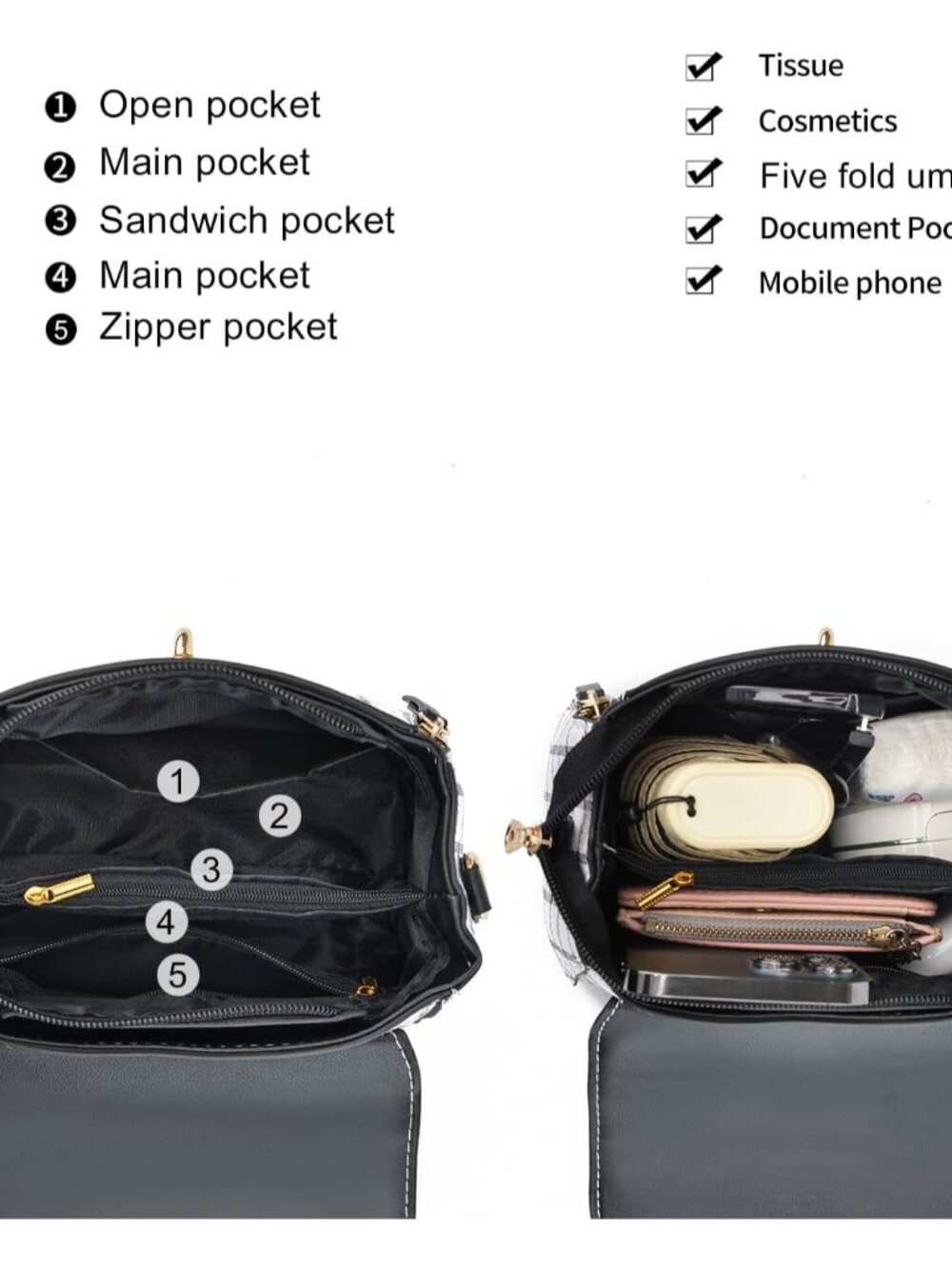 Small Purses And Handbags For Women Fashion Teenage Girls Crossbody Bag Lightwei View 5